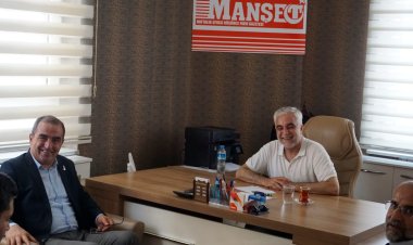 Zafer partisinden Gazetemize ziyaret