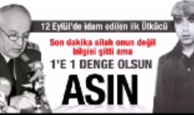 Tarihe Not Edilmiş Kara Lekenin Adıdır Bugün.