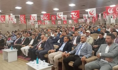 Yeniden Refah Partisi Karatay İlçe Kongresi yapıldı.