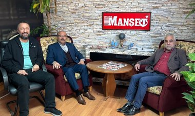 Önceki dönem Ülkü Ocakları Konya İl Başkanı Kadir ULUSOY dan gazetemize ziyaret.