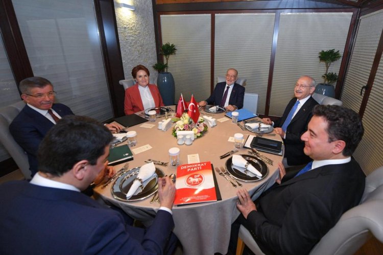 Altılı masa 14 Kasım'da DEVA Partisi'nde toplanacak