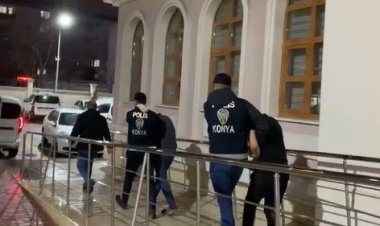 Araçlardan malzeme çalan şahıslar tutuklandı