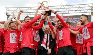 BAL’A YÜKSELEN AKŞEHİRSPOR ŞAMPİYONLUK KUPASINI ALDI