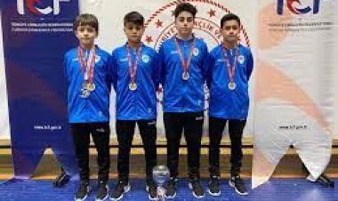 Karatay’ın trampolin cimnastik takımı 1. oldu