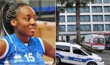 Voleybolcu Julia Ituma İstanbul'da intihar etti!