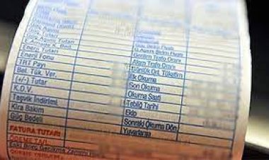 Bir ay fatura ödenmeyecek...