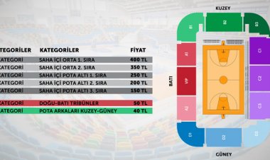 BİLET SATIŞI BAŞLADI