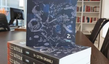 GAZETECİ ÇETİN ORANLI YENİ KİTAP YAZDI
