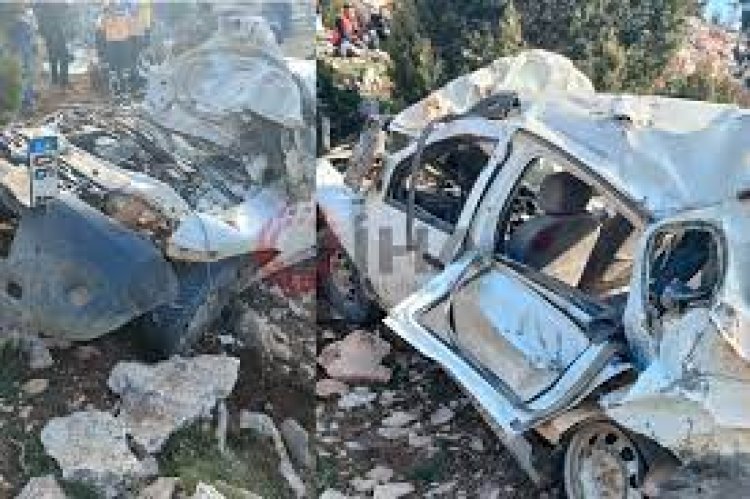 Karaman'da hafif ticari araç alt geçide düştü: 2 ölü, 1 yaralı