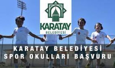 Karatay Yaz Spor Okulları’nın ön kayıtları başladı