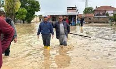 Konya'da sağanak sonrası hasar  tespit çalışmaları devam ediyor