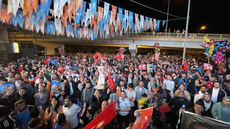 Konya’da sonuçlar coşkuyla kutlandı