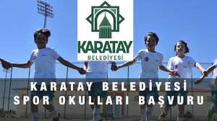 Karatay Yaz Spor Okulları’nın ön kayıtları başladı