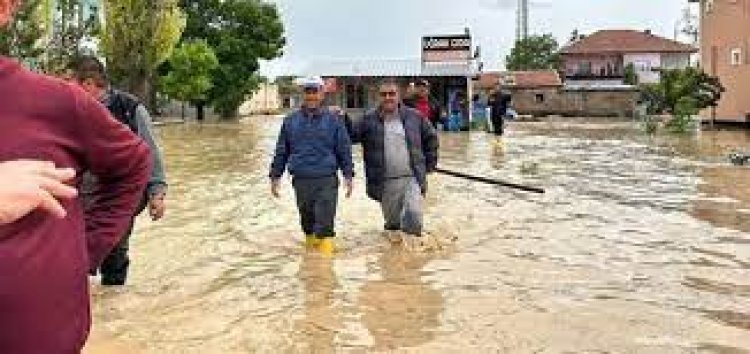 Konya'da sağanak sonrası hasar  tespit çalışmaları devam ediyor