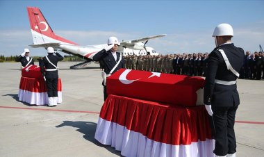 Tel Abyad'da şehit olan iki polis memuru için Şanlıurfa'da tören düzenlendi