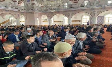 Kulu'da yağmur duası yapıldı