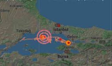 Marmara Denizi'nde 3.8 büyüklüğünde deprem