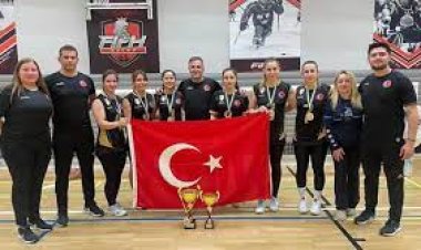 Golbol Kadın Milli Takımı İsveç'te şampiyon oldu