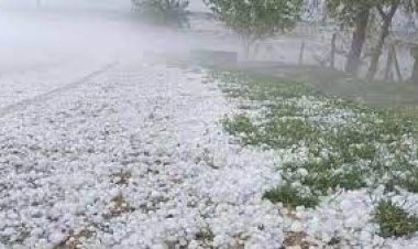 Haziran ayında etkili olan dolu yağışı vatandaşı hayrete düşürdü