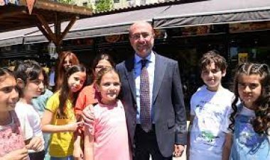 Pekyatırmacı Trafik Eğitim Parkı’nda  çocuklarla bir araya geldi