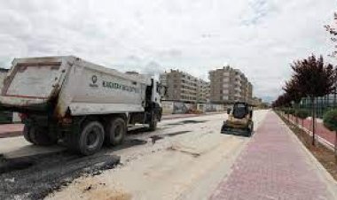 Karatay Belediyesi yol ve asfalt çalışmalarını sürdürüyor