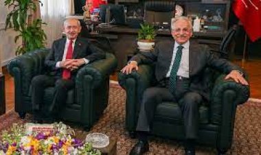 Kemal Kılıçdaroğlu Murat Karayalçın ile bir araya geldi