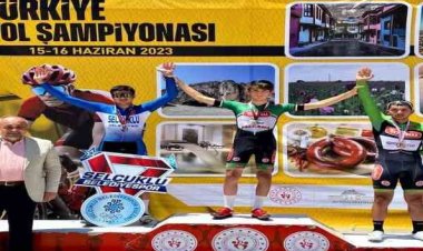 Torku Şekersporlu pedallardan üç şampiyonluk