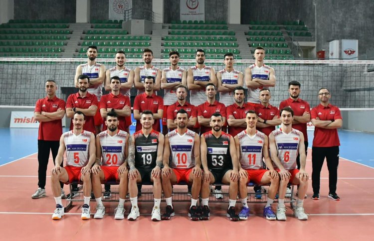 A Milli Erkek Voleybol Takımımız, CEV Avrupa  Altın Liginde Romanya'yı Konya'da ağırlıyor.