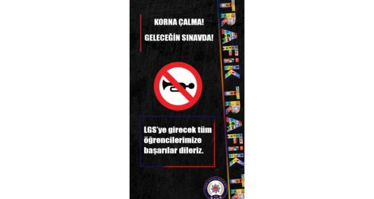 Konya Emniyeti LGS sınavı öncesi tüm tedbirleri aldı