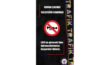 Konya Emniyeti LGS sınavı öncesi tüm tedbirleri aldı