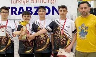 Karatay Belediyesi Dart Takımı Türkiye şampiyonu oldu