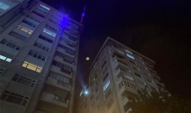 Konya'da 12 katlı apartmanda yangın …