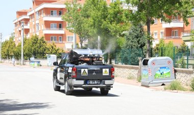Karatay’da ilaçlama çalışmaları 7/24 sürüyor