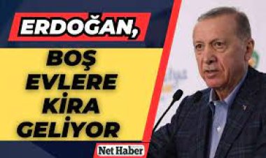 Erdoğan açıkladı: Boş duran evlerden vergi alınacak!