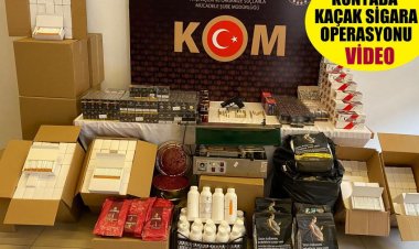 Konya'da kaçak akaryakıt ve kaçak  sigara operasyonlarında 2 kişi yakalandı