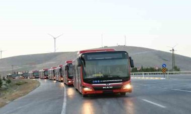 Altay: "Alımını yaptığımız  hibrit  otobüsün 8’i daha şehrimize geldi"