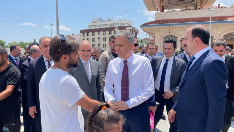 İçişleri Bakanı Yerlikaya memleketi Konya'da