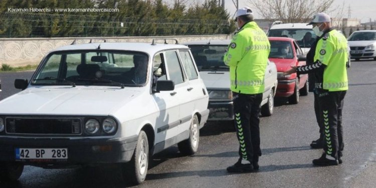 Konya’da şok uygulama: 180 polis ile  800 kişi kontrol edildi