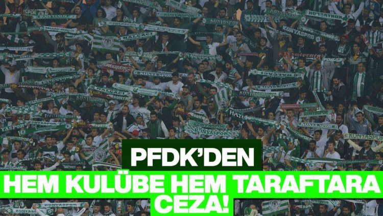 Konyaspor'a ceza yağdı