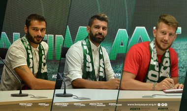 KONYASPOR’DA 3 İMZA YOLDA