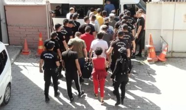 Aranan 92 şahıs polisten kaçamadı