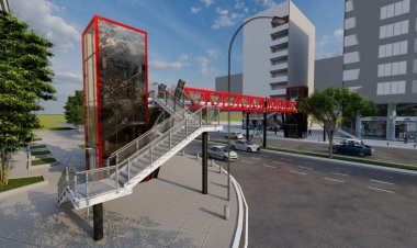 Konya merkeze iki yeni yaya üst geçidi!