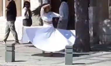 Sema gösterisi: Halkın tepkisini çekti!