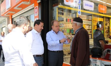 Milletvekili Baykan ve Başkan Kılca, Adalet Parkı’nda vatandaşlarla bir araya geldi