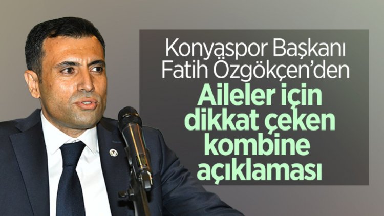 Başkan Özgökçen’den kombine açıklaması