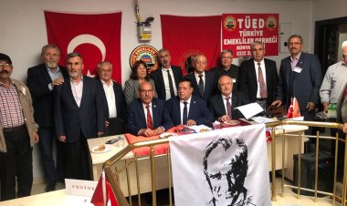 Gülhan Çağlar güven  tazeledi. EMEKLİLER DERNEĞİ GENEL KURULU YAPILDI