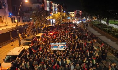 KONYA FİLİSTİN İÇİN TEK YÜREK OLDU