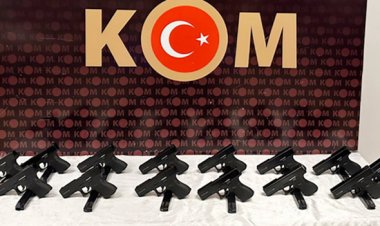 Konya’da kaçak silah baronlarına gözaltı