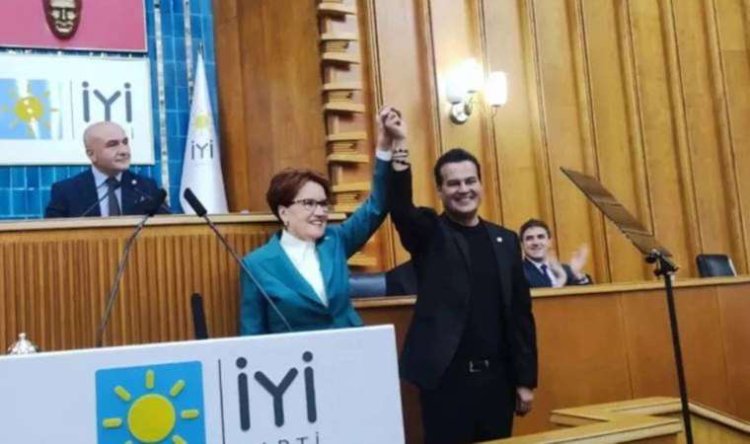 'Efsane' şarkıcı İYİ Parti'nin adayı oldu! Rozetini Akşener taktı