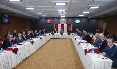 100. Yıl Kutlamaları Hazırlık Toplantısı, Vali  Özkan  Başkanlığında Gerçekleştirildi